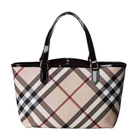 burberry nova check tote bag